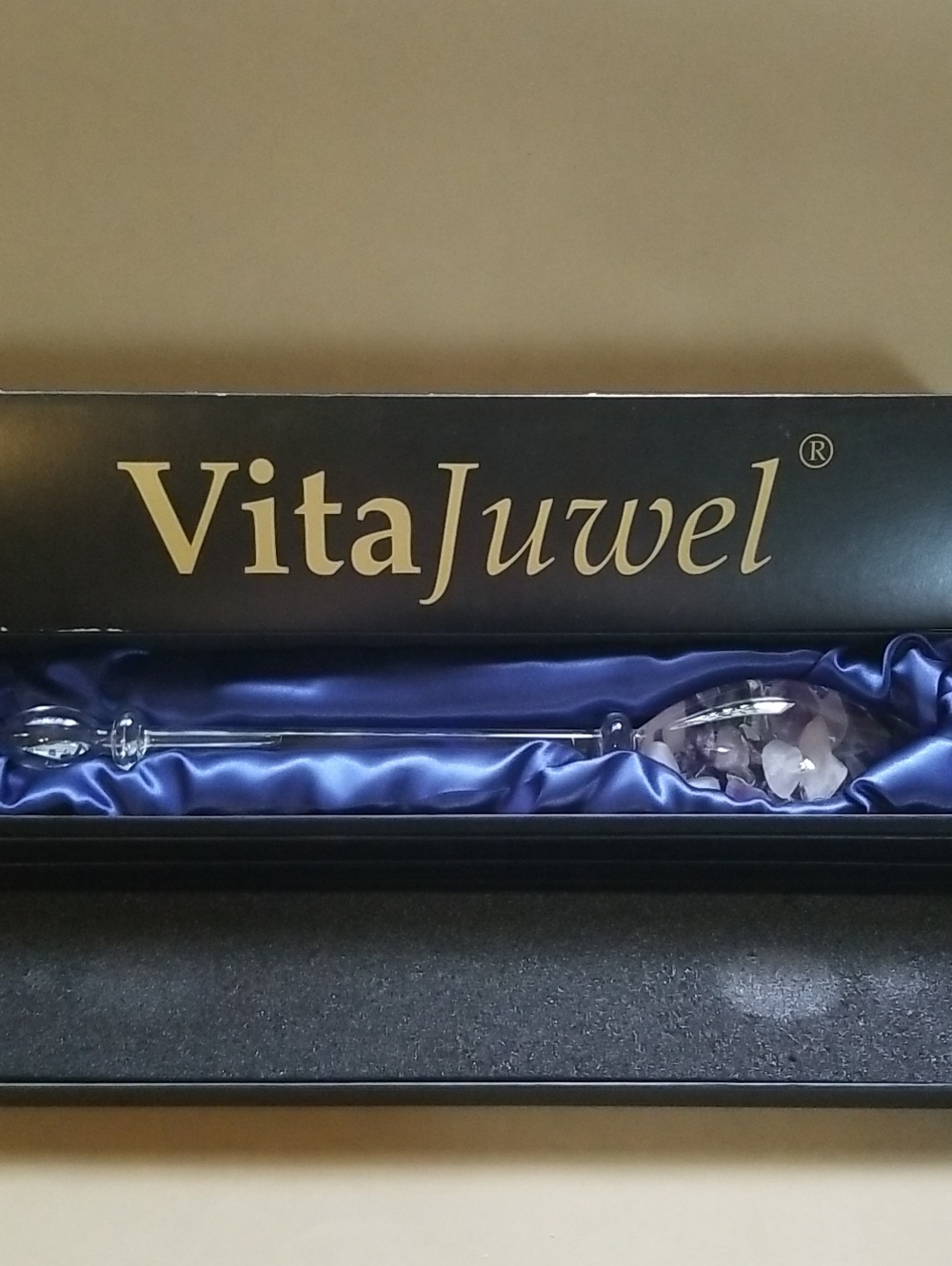 VitaJuwel Glass Gemstone Wellness Vial